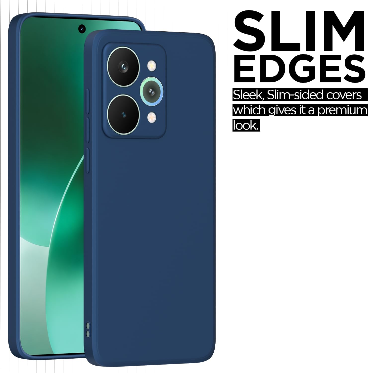 Realme 15 Pro 5G Matte back cover in blue by Pikkme – photo 6