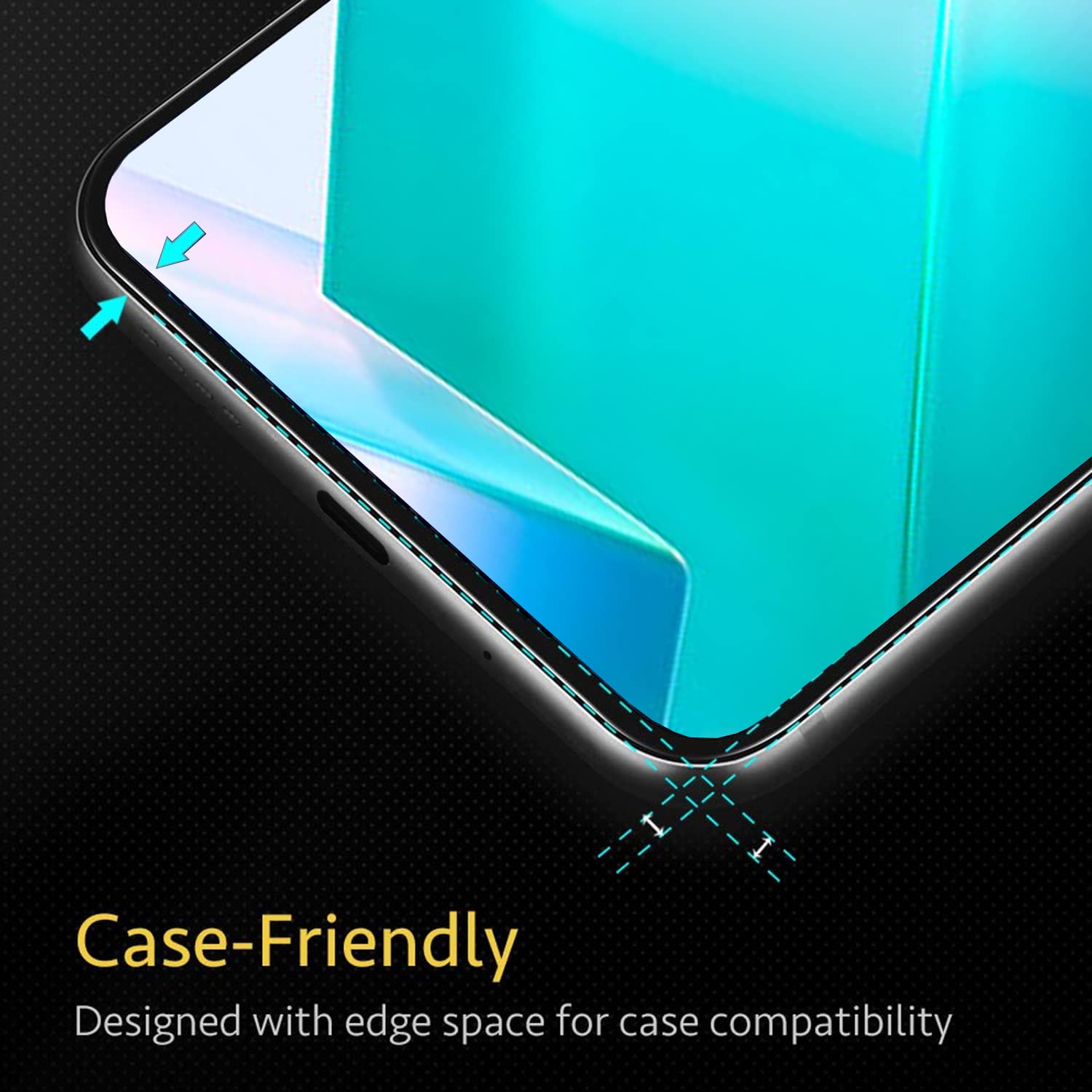 Pikkme tempered glass screen guard for Vivo T1/Y75/iQOO Z6 5G – photo 2