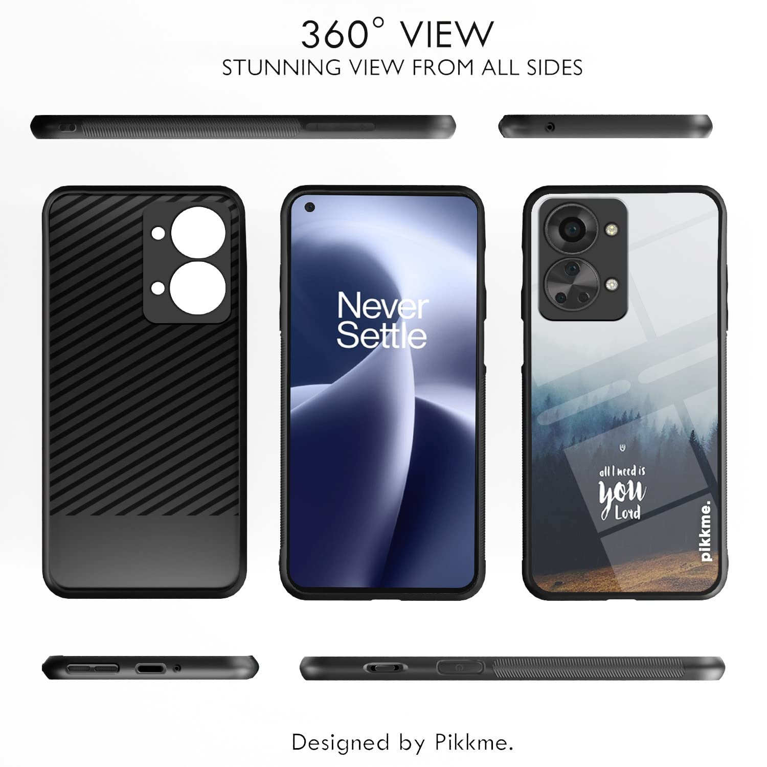 Hybrid Phone cover for OnePlus Nord 2T 5G – Pikkme – photo 2
