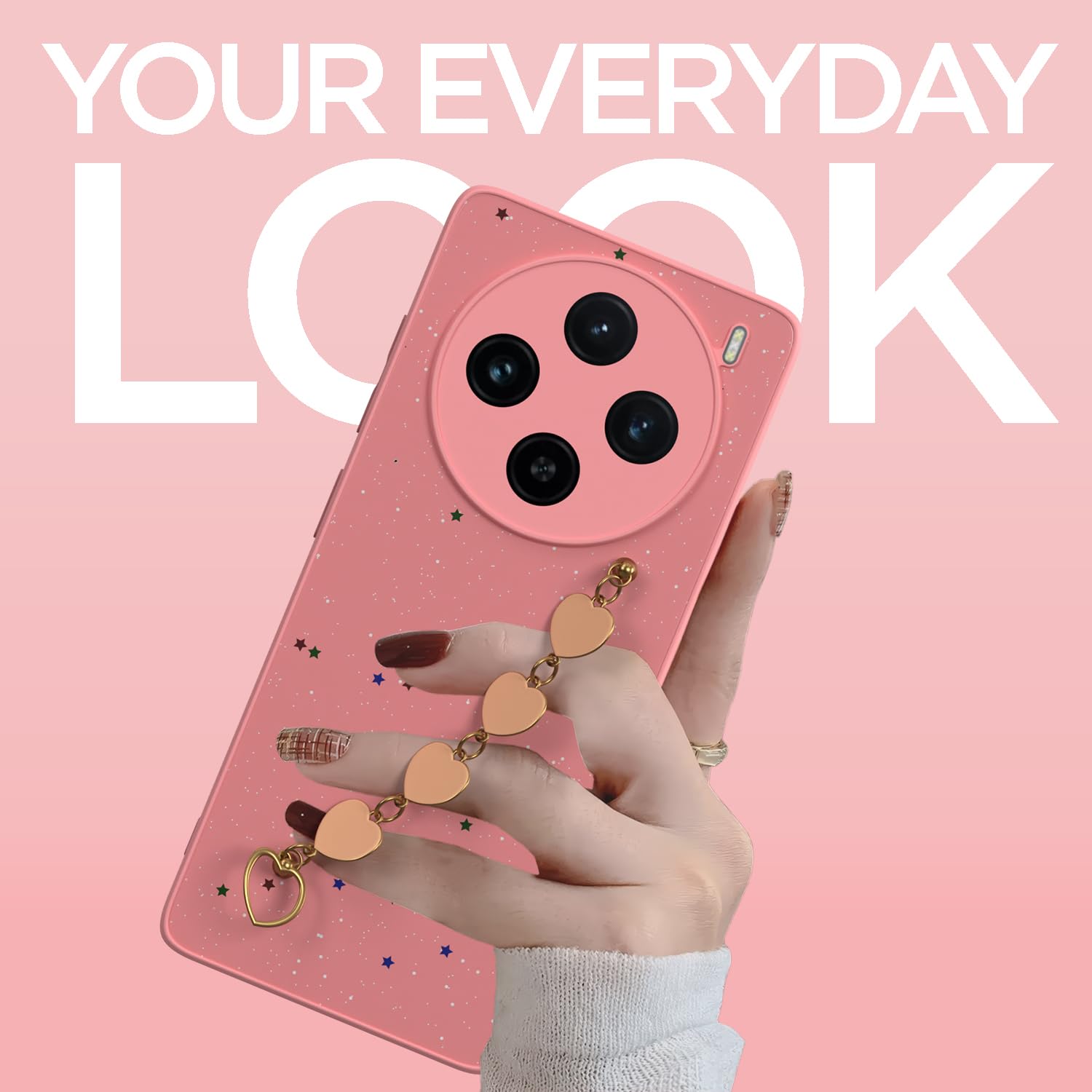 Pink Chain mobile cover for Vivo X100 5G – Pikkme – photo 2