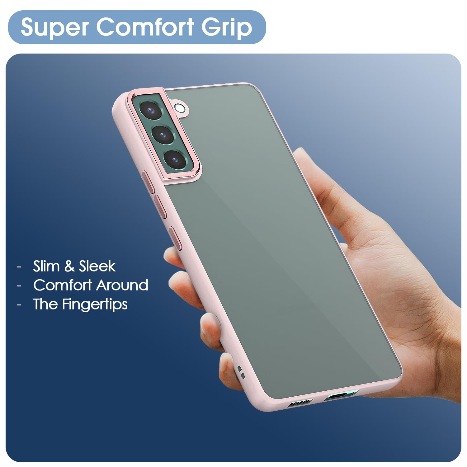 Samsung S22 Plus 5G Chrome mobile back cover in face by Pikkme – photo 6