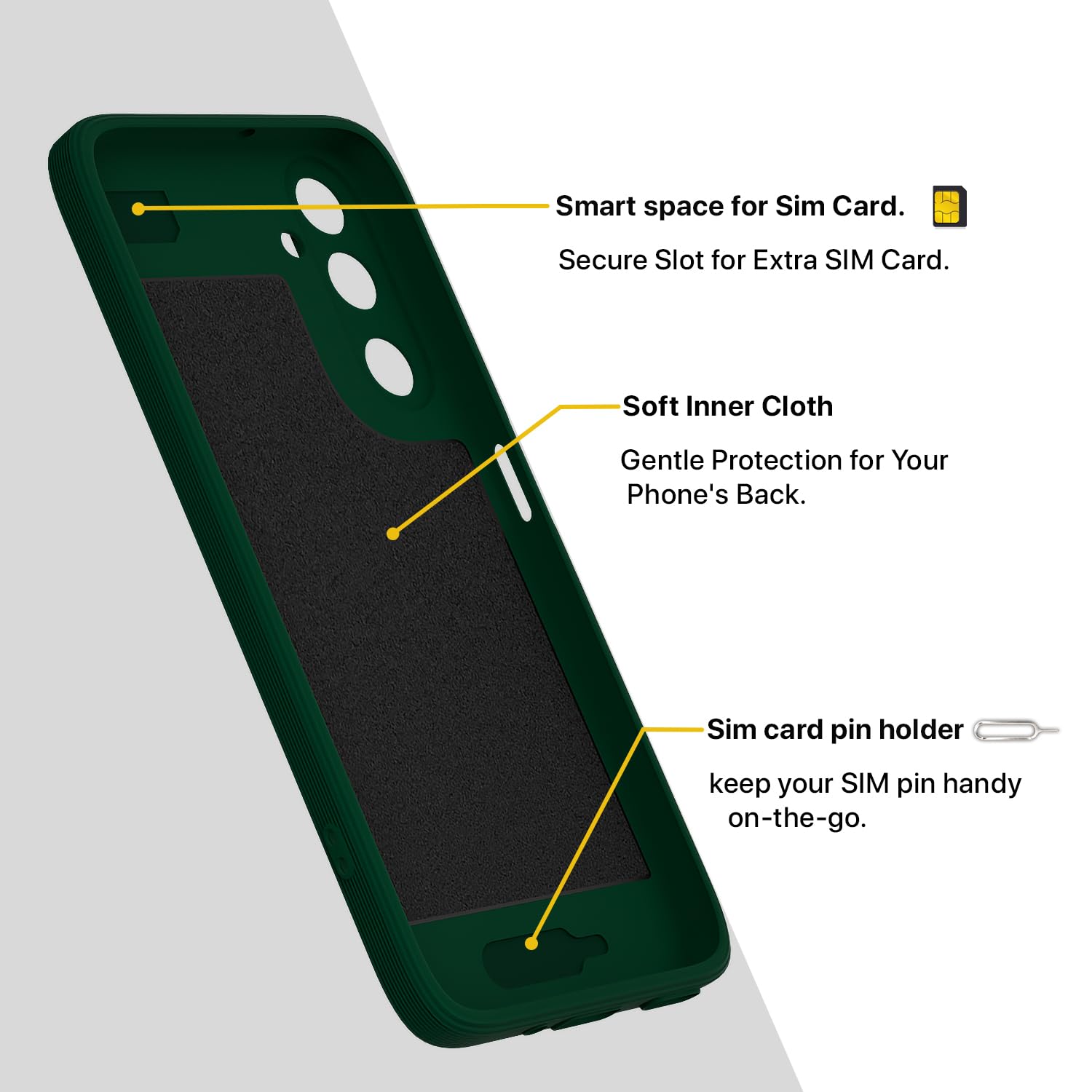 Pikkme green phone cover for Samsung M17/A17/F17 5G – photo 6