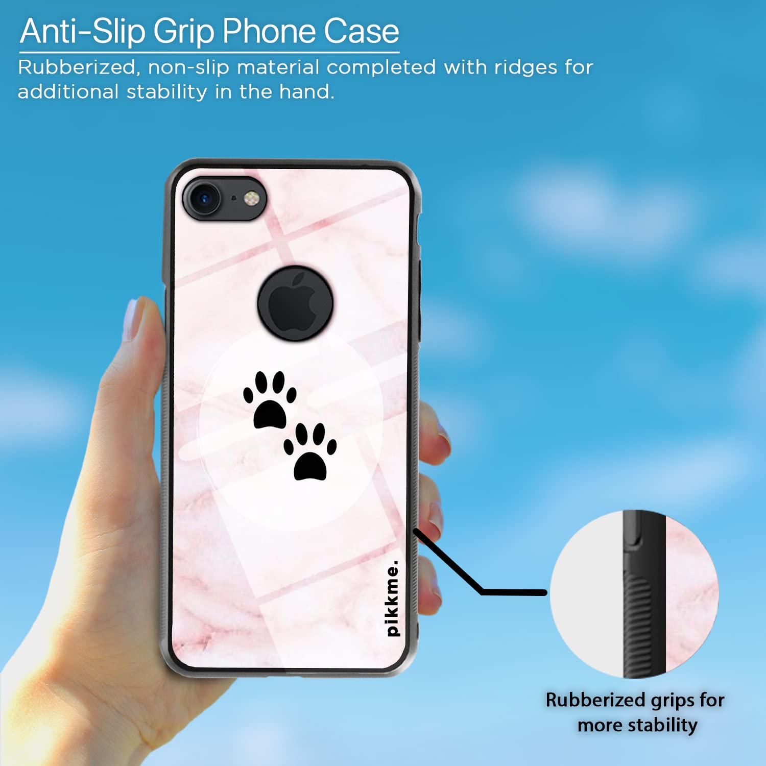 iPhone 7/8 Hybrid mobile back cover by Pikkme – photo 5