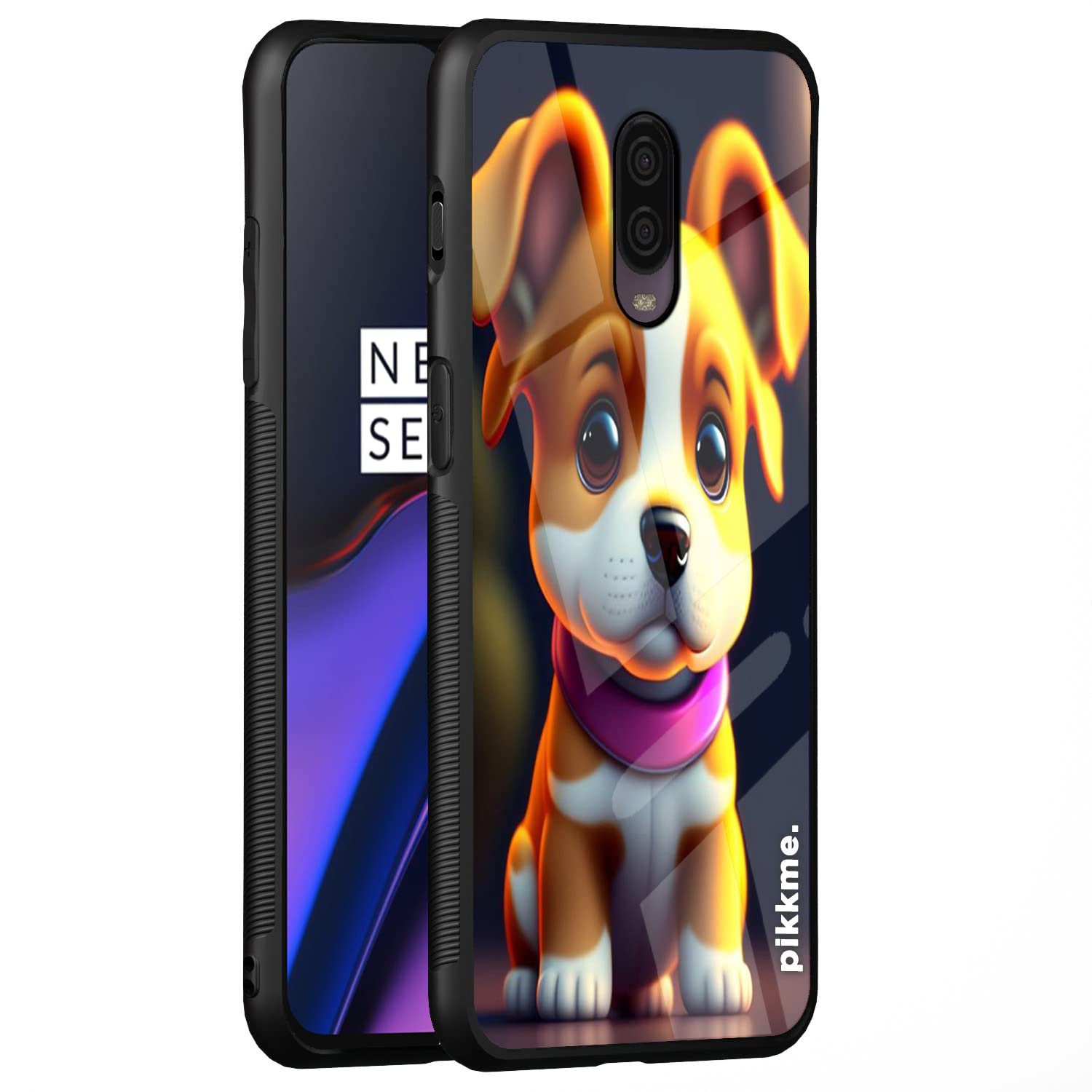 Pikkme OnePlus 7 Dog back cover