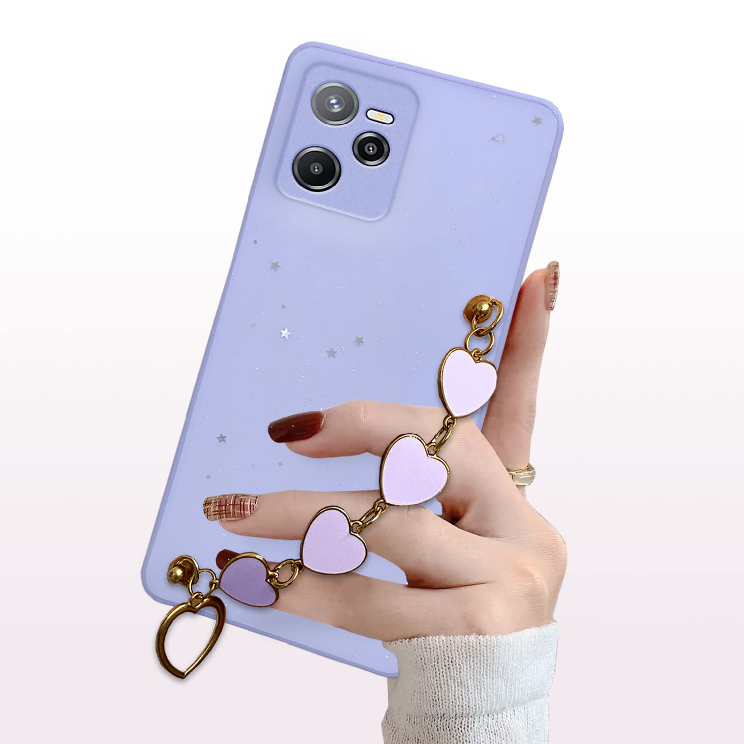 Pikkme purple Chain phone cover for Realme Narzo 50A Prime – photo 4