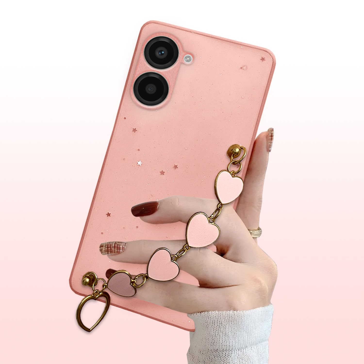 Pikkme Realme 10 Pro 5G Chain pink phone cover – photo 3