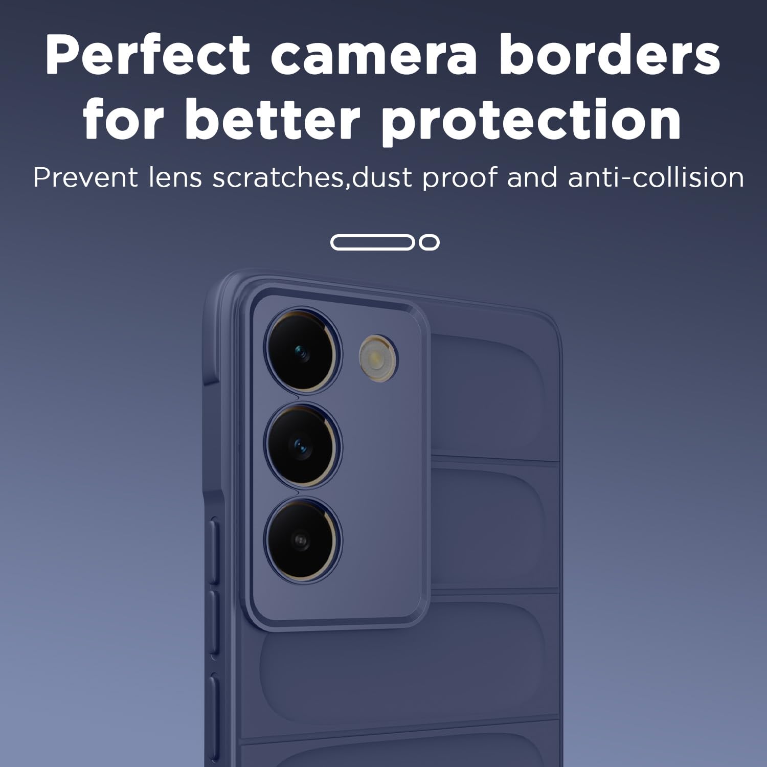 Vivo T3/Y200e 5G mobile cover in blue by Pikkme – photo 5