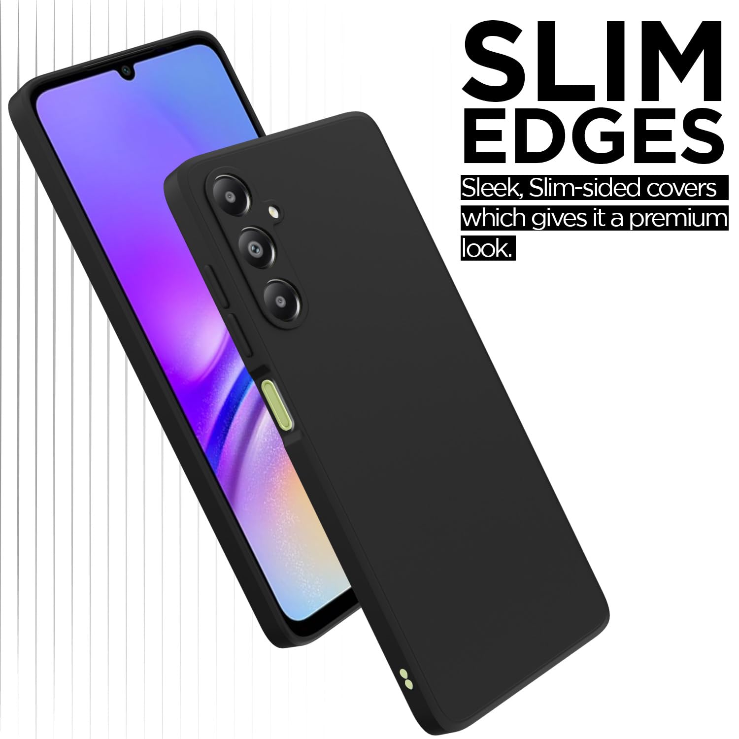 Pikkme Samsung A05s black back cover – photo 3