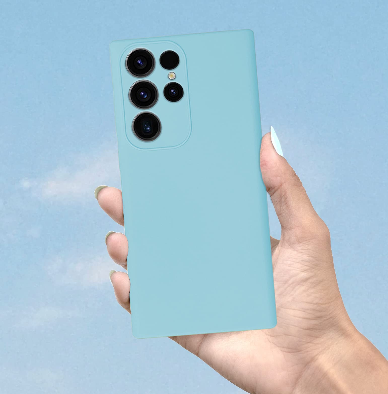 Pikkme Samsung S23 Ultra 5G lite blue mobile back cover – photo 7