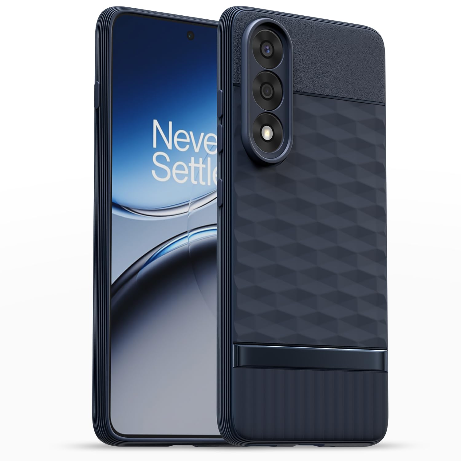 Pikkme OnePlus Nord 5 5G Shockproof Soft Flexible Gencase Back Cover (Blue)