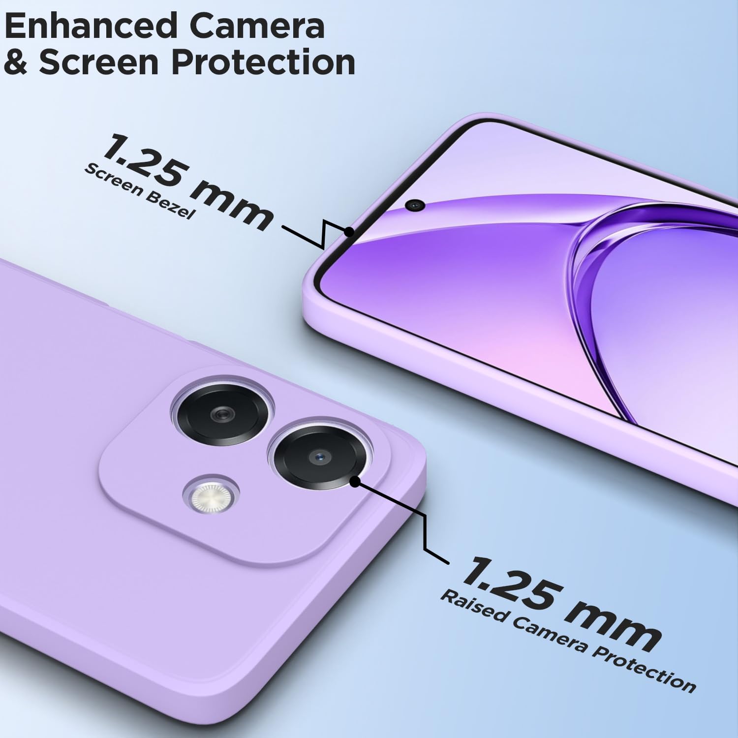 Pikkme Oppo A3x 5G/A3x 4G/A3 5G purple mobile cover – photo 2