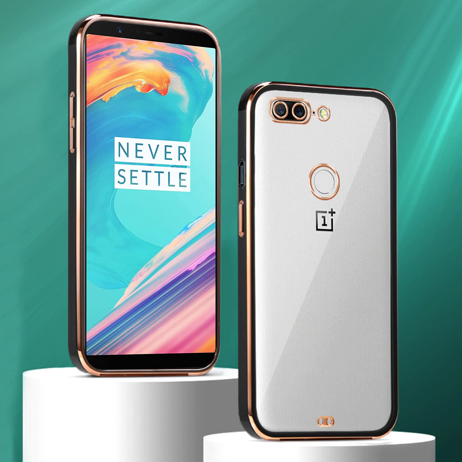Pikkme black mobile back cover for OnePlus 5T – photo 3