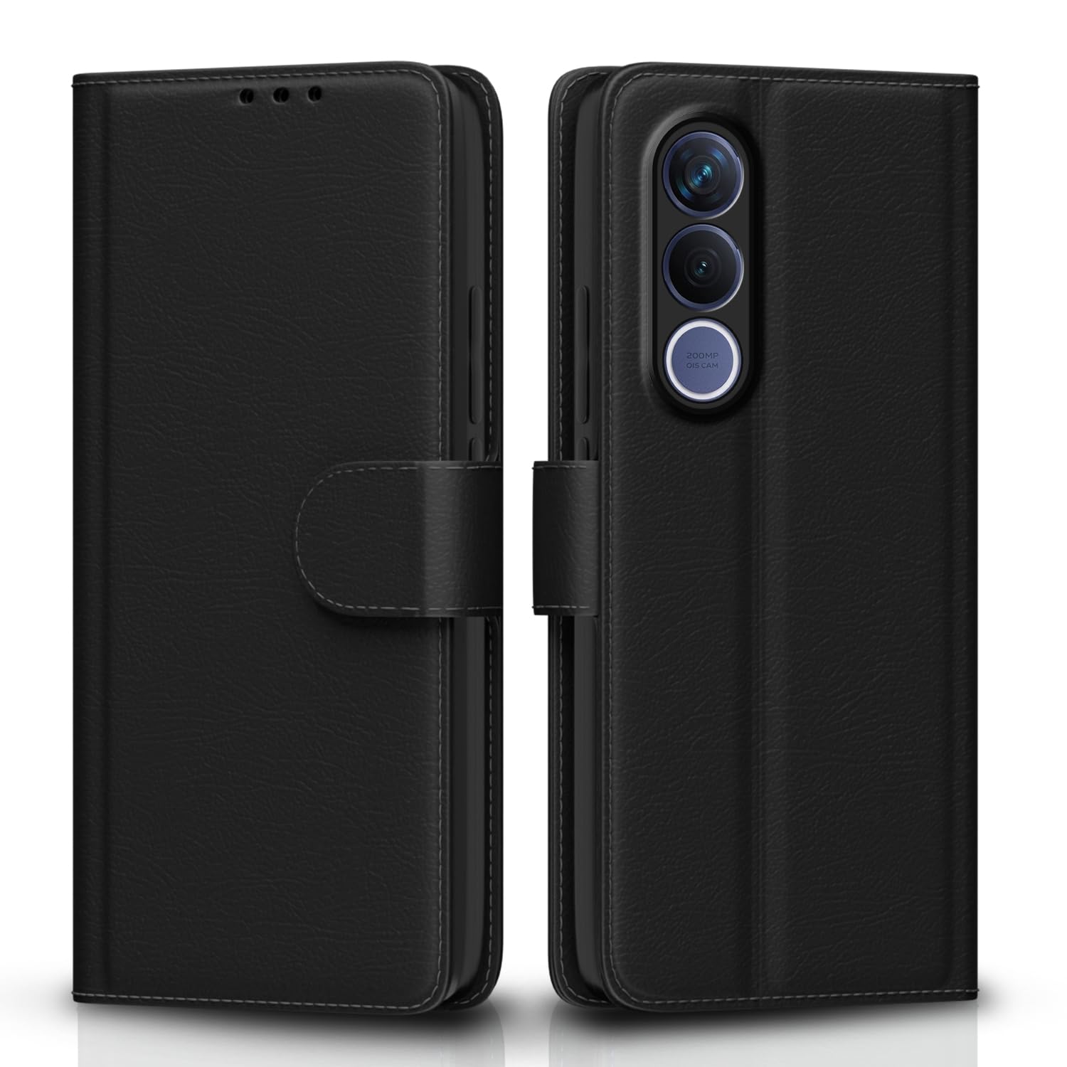 Pikkme Vivo V70 FE 5G black flip case