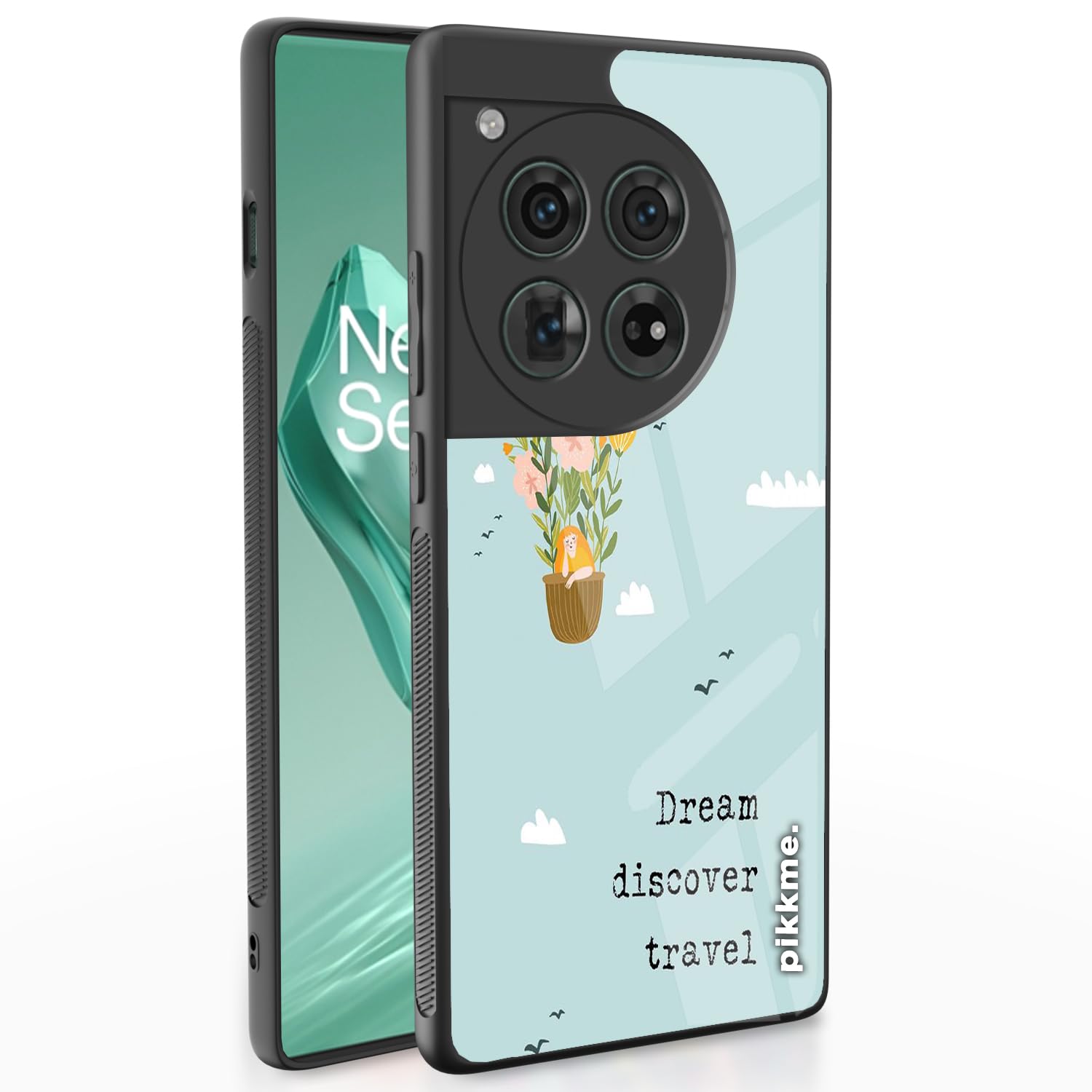Pikkme Hybrid back cover for OnePlus 12 5G