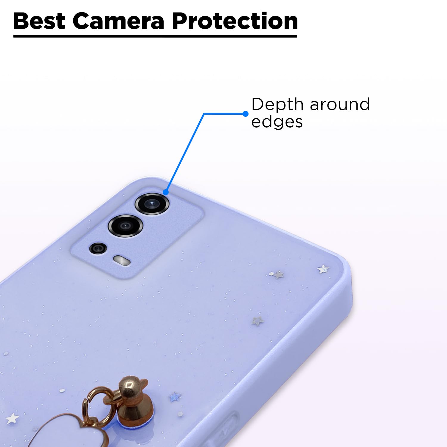 Purple Chain phone cover for Oppo A55 – Pikkme – photo 2