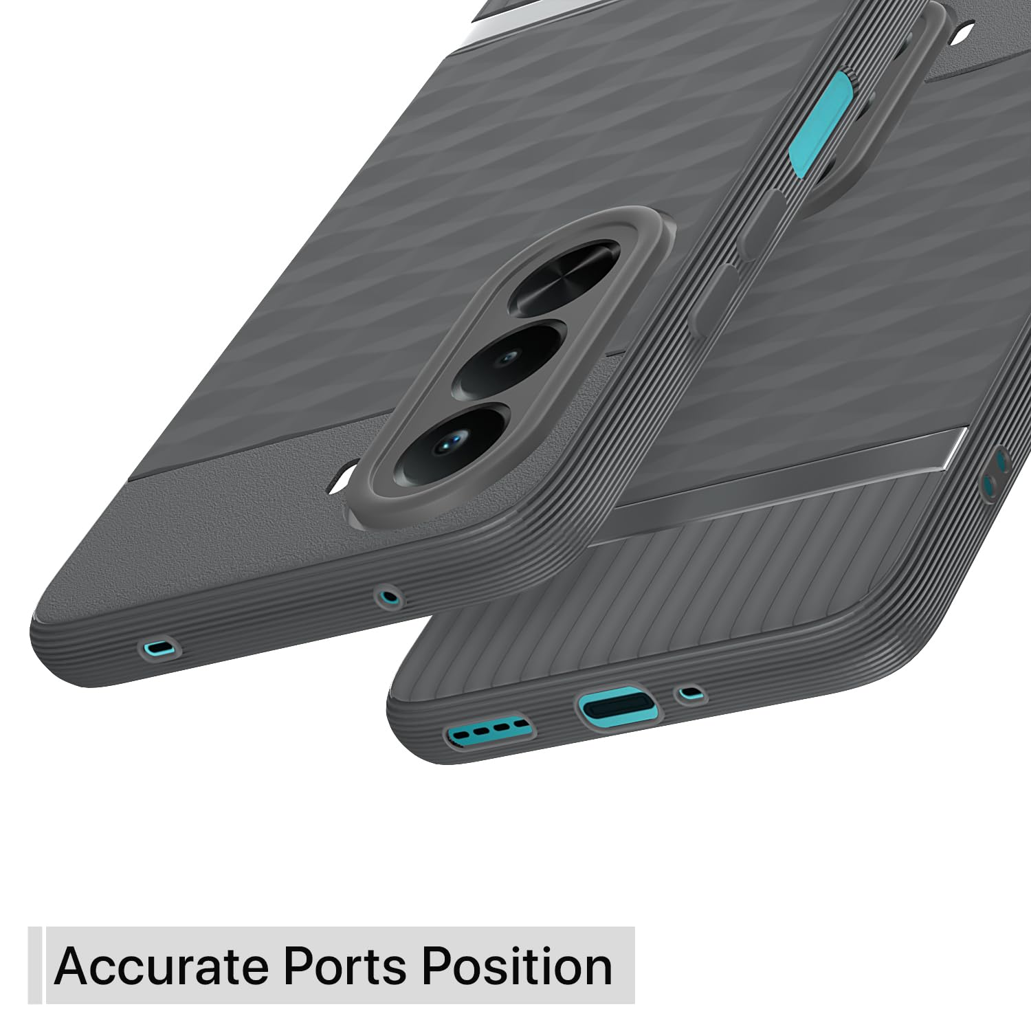 Pikkme grey back cover for Realme P4x 5G – photo 4