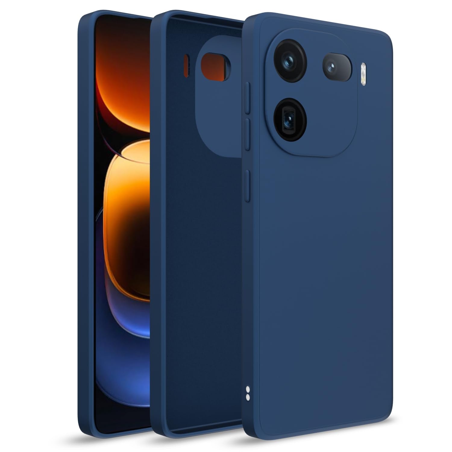 Pikkme iQOO 12 5G blue mobile cover