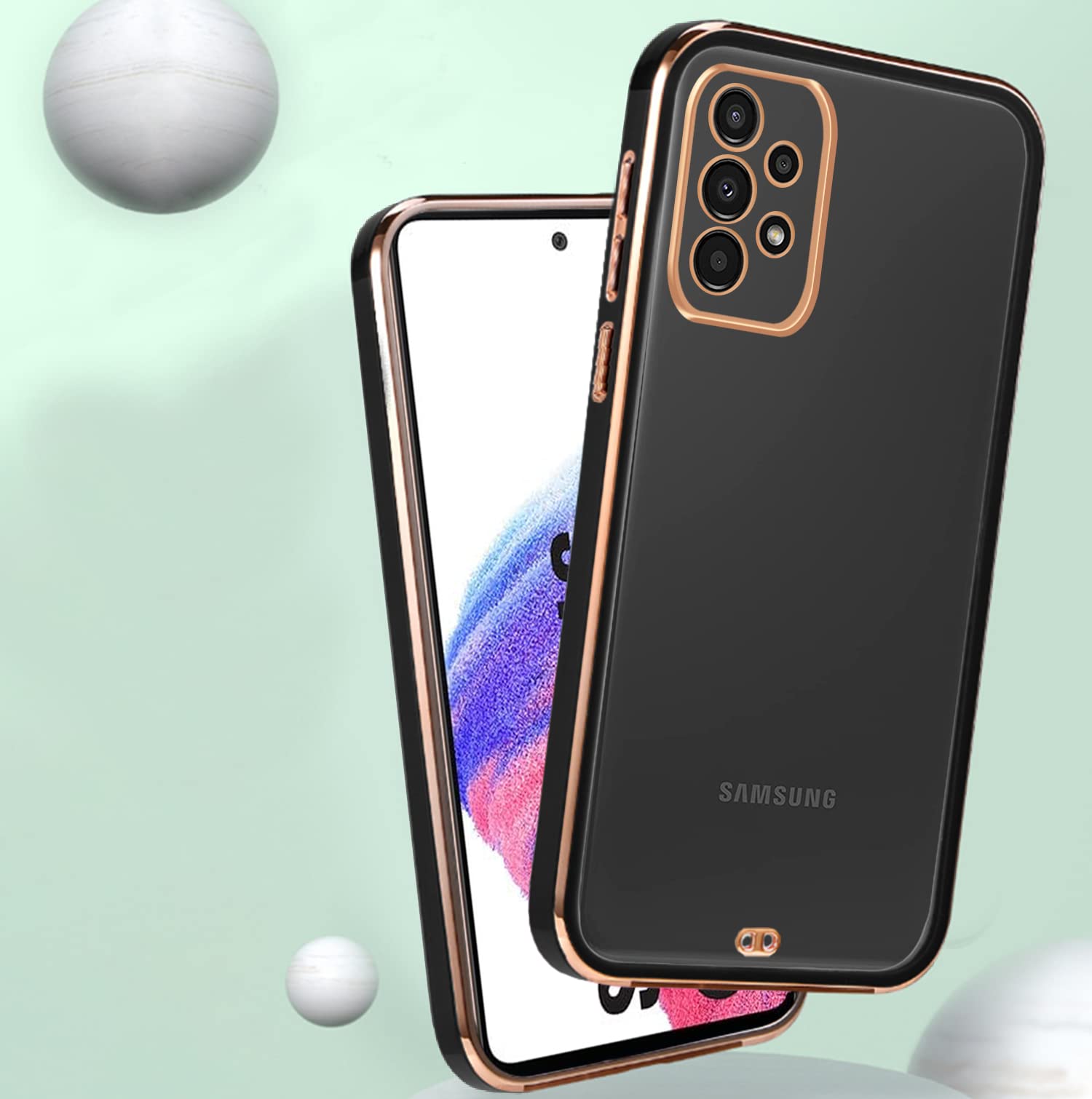 Black mobile back cover for Samsung A53 5G – Pikkme – photo 4