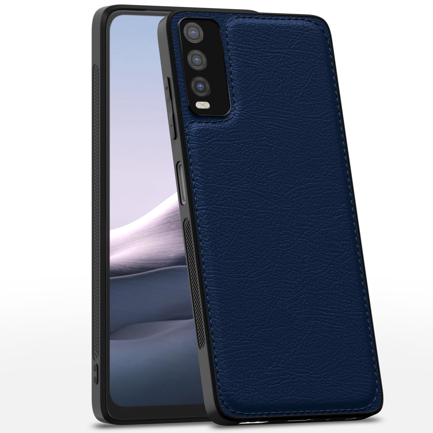 Pikkme blue mobile cover for Vivo Y12s/Y20/Y20i/Y20G