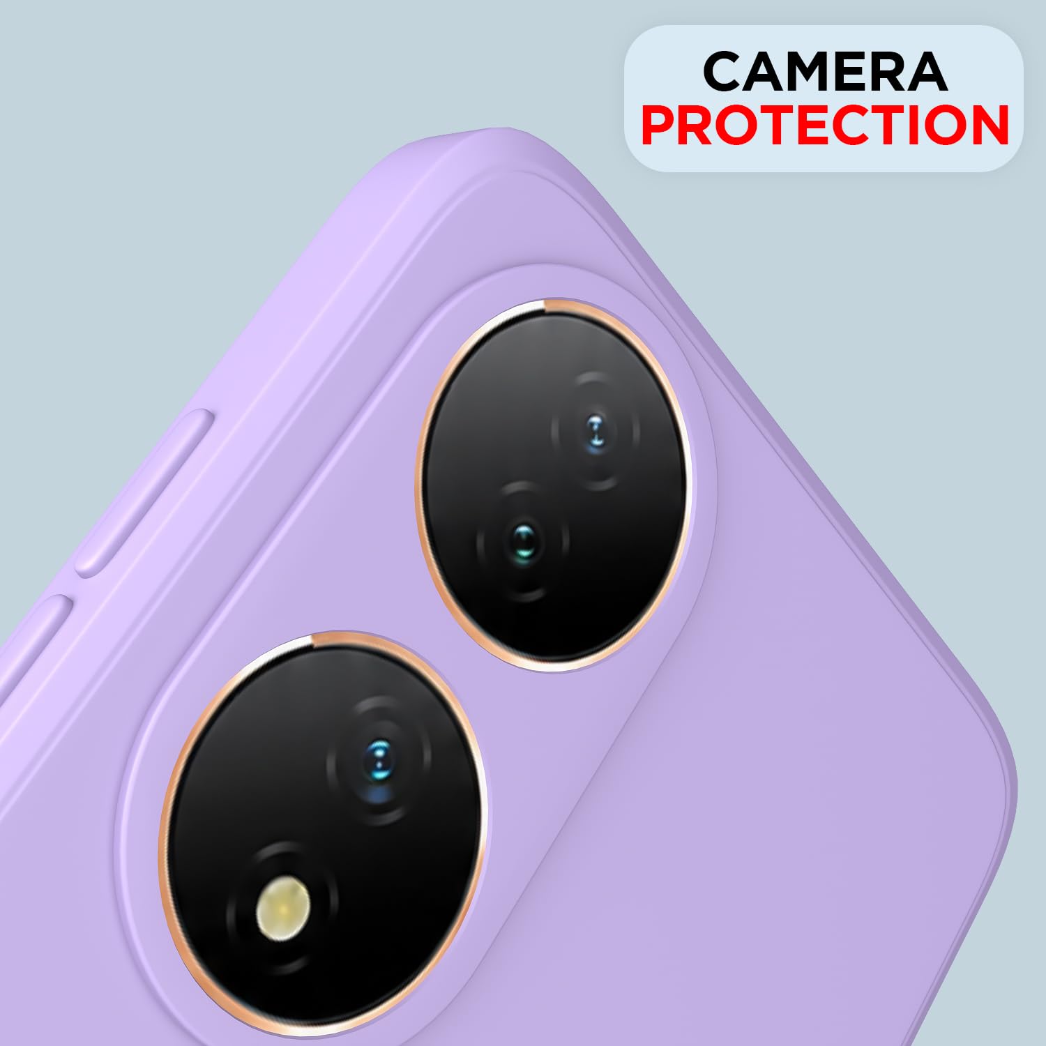 Vivo Y100 5G mobile back cover in purple by Pikkme – photo 5