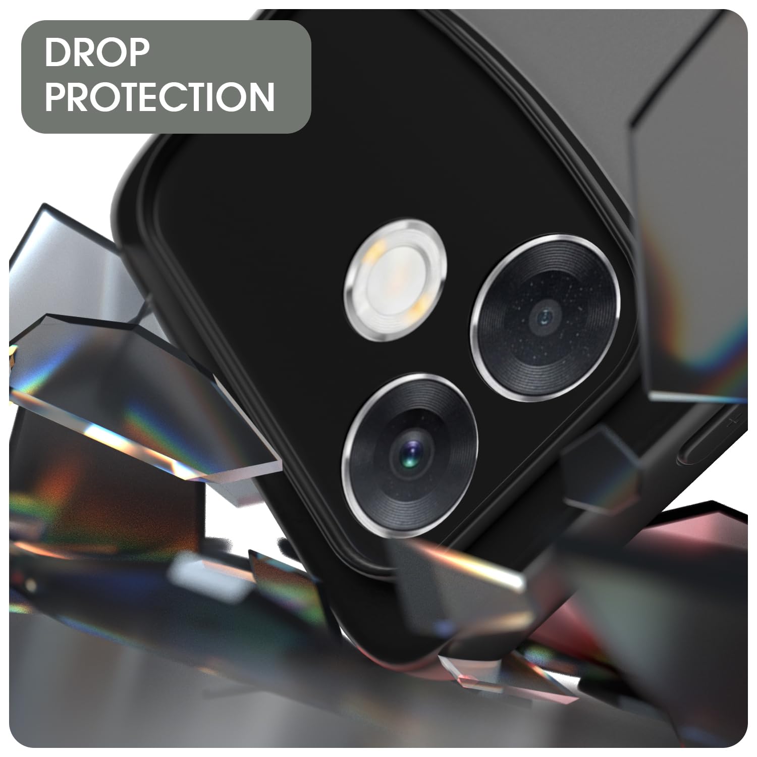 Pikkme black smoke mag-safe MagSafe mobile back cover for Oppo F33 Pro 5G – photo 5