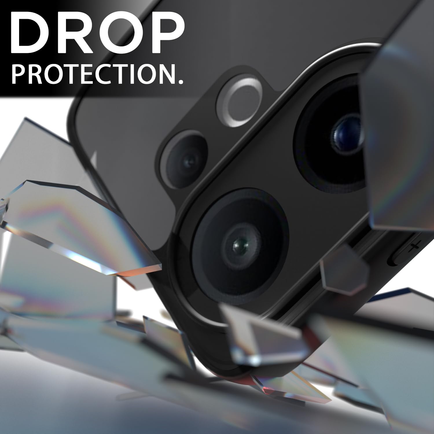 Pikkme Vivo X200 Pro 5G Eagle 2 Mag-Safe Shockproof Hard Transparent Back Cover (Black)