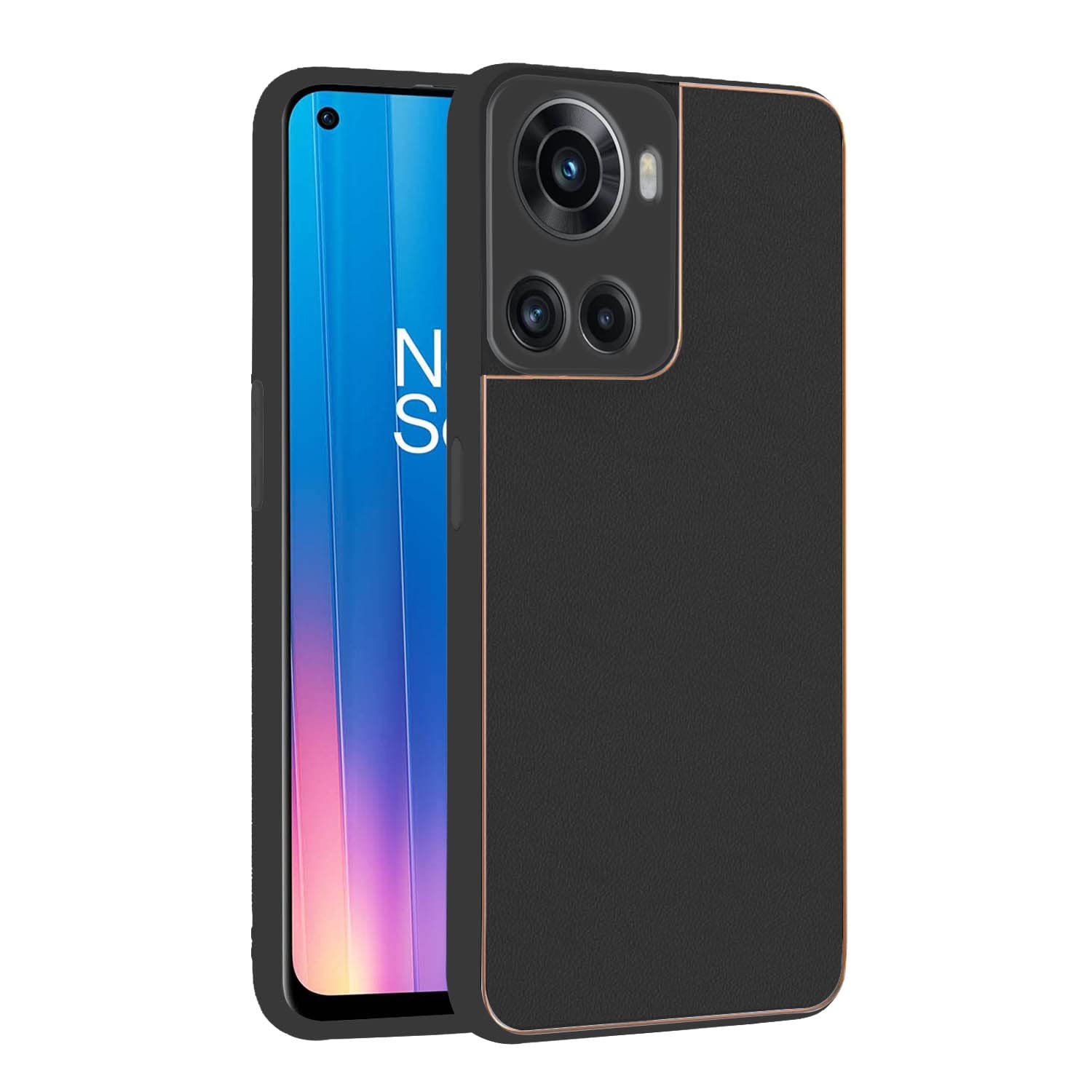 OnePlus 10R 5G mobile cover in black by Pikkme