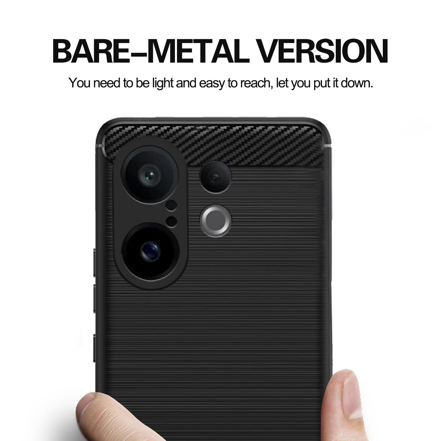 Pikkme Vivo X200 FE 5G Hybrid black phone cover – photo 7