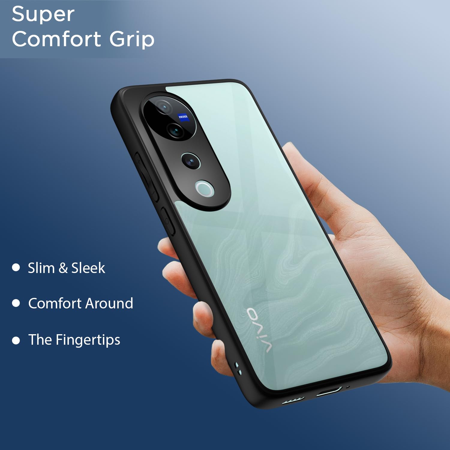 Pikkme black Hybrid phone cover for Vivo V40/V40 Pro/T3 Ultra 5G – photo 6