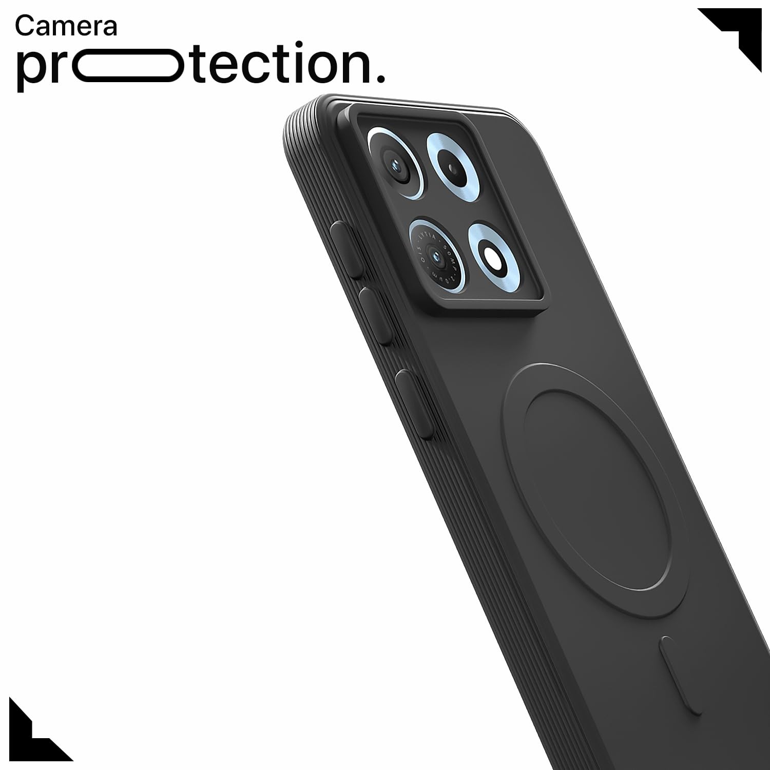 Pikkme Moto Edge 70 Max 5G black mobile back cover – photo 5
