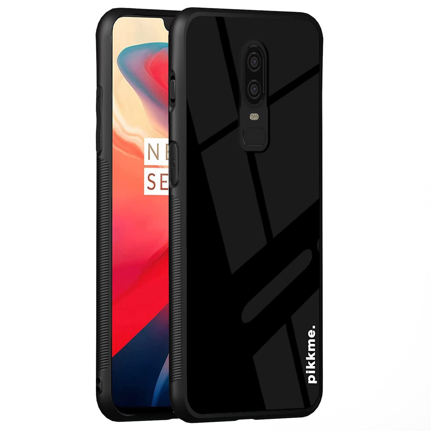 Pikkme OnePlus 6 Hybrid mobile back cover