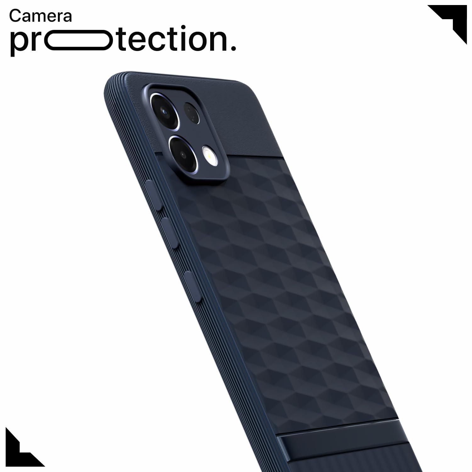 Pikkme Oppo K13 5G Shockproof Soft Flexible Gencase Back cover (Blue)