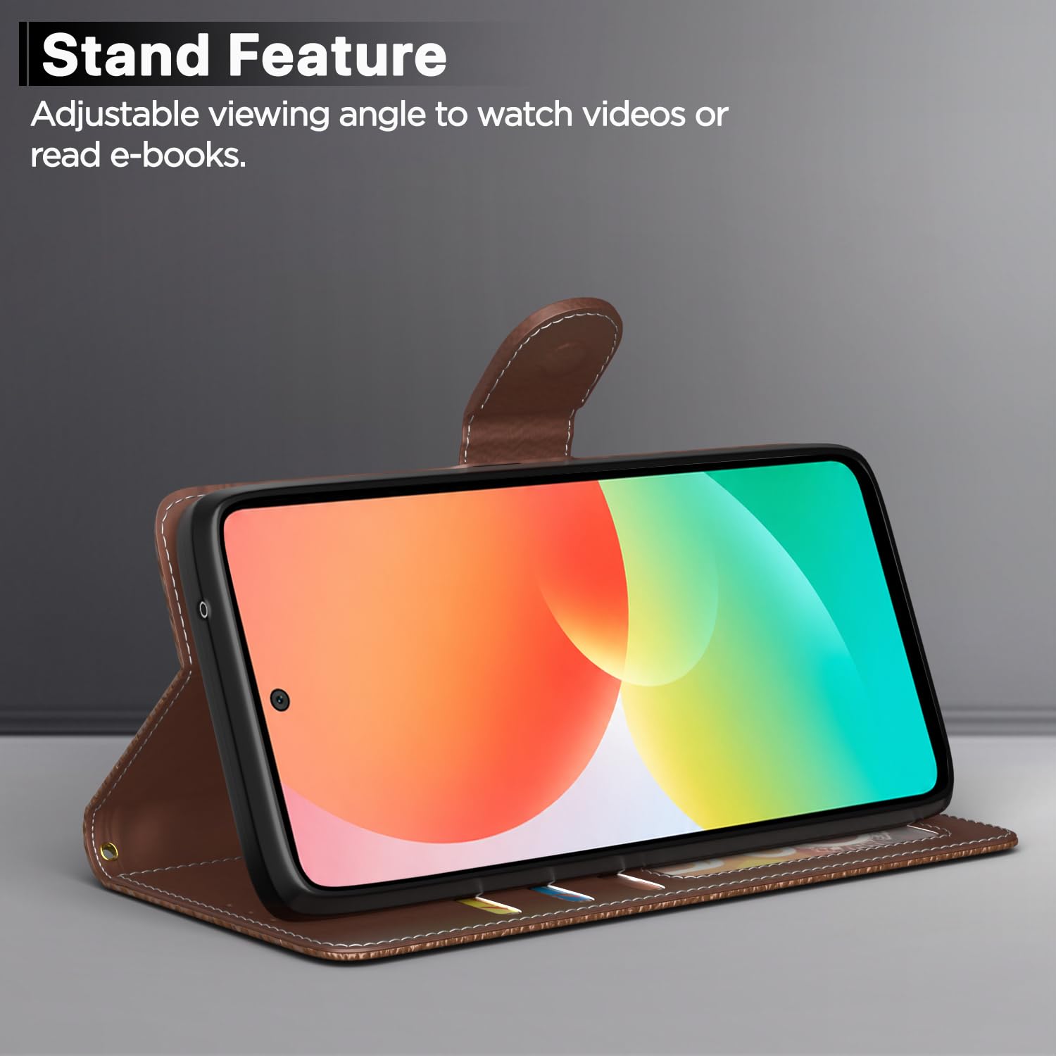 Pikkme Samsung M47/A27 5G Wallet tan wallet flip cover – photo 3