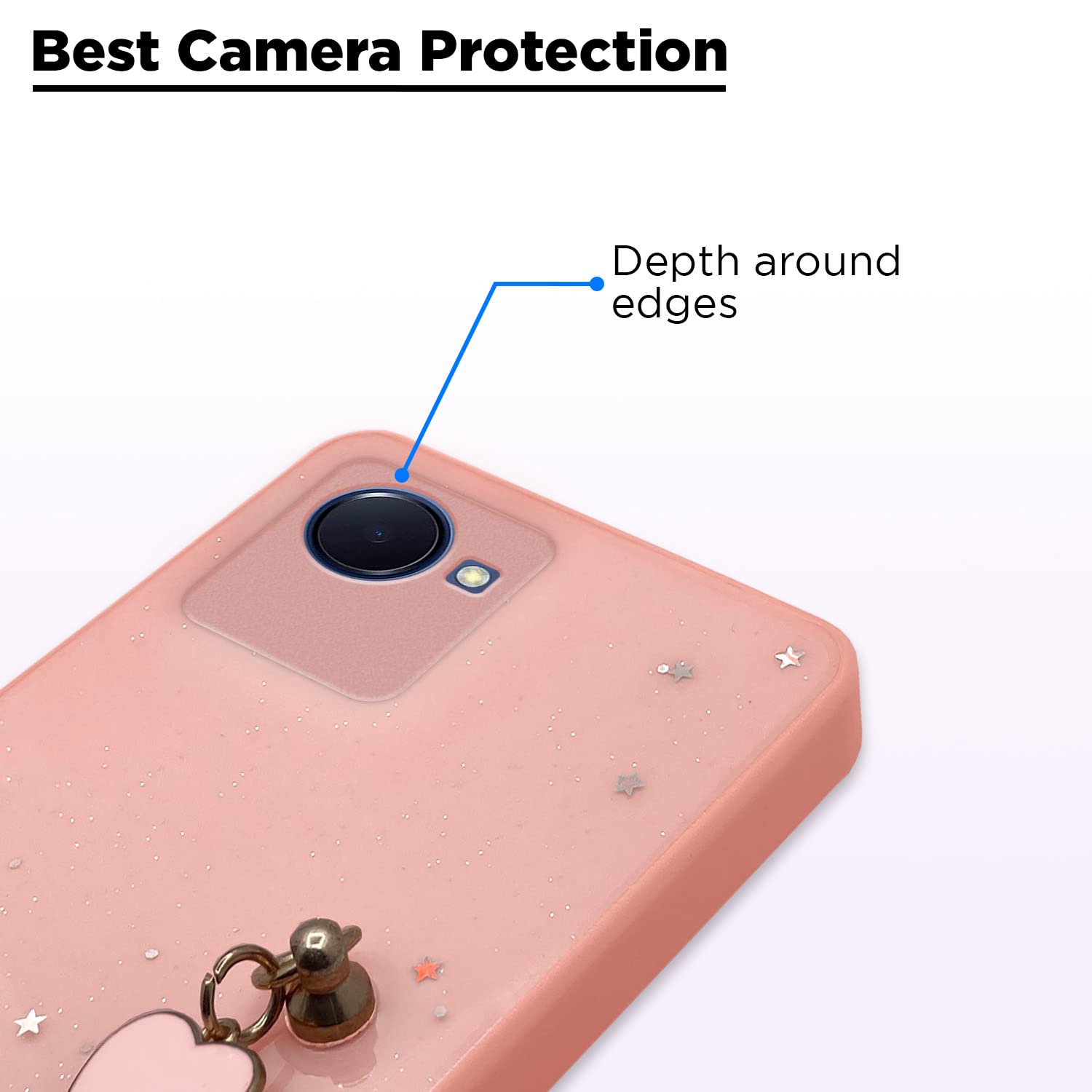 Realme C30/Narzo 50i Prime, Realme C30/50i Prime Chain back cover in pink by Pikkme – photo 2