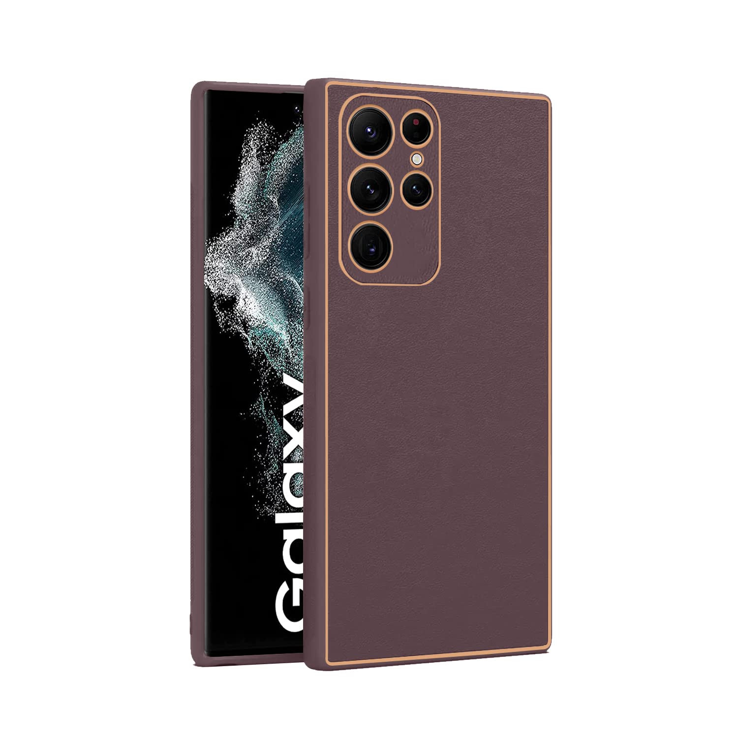 Pikkme purple mobile back cover for Samsung S22 Ultra 5G