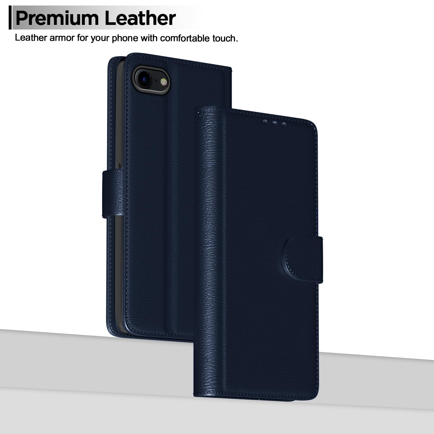 Blue Wallet flip cover for iPhone 7/8 – Pikkme – photo 2