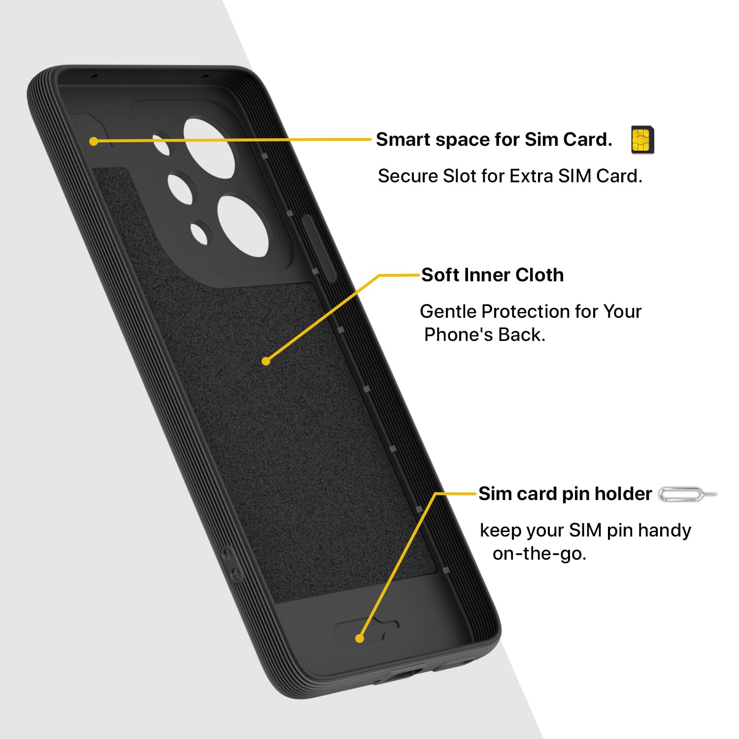 Pikkme Realme P4 Power 5G Silicone grey back cover – photo 6