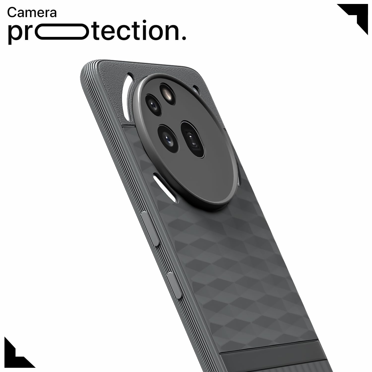 Pikkme grey Silicone back cover for Nothing Phone 3a Pro 5G – photo 5