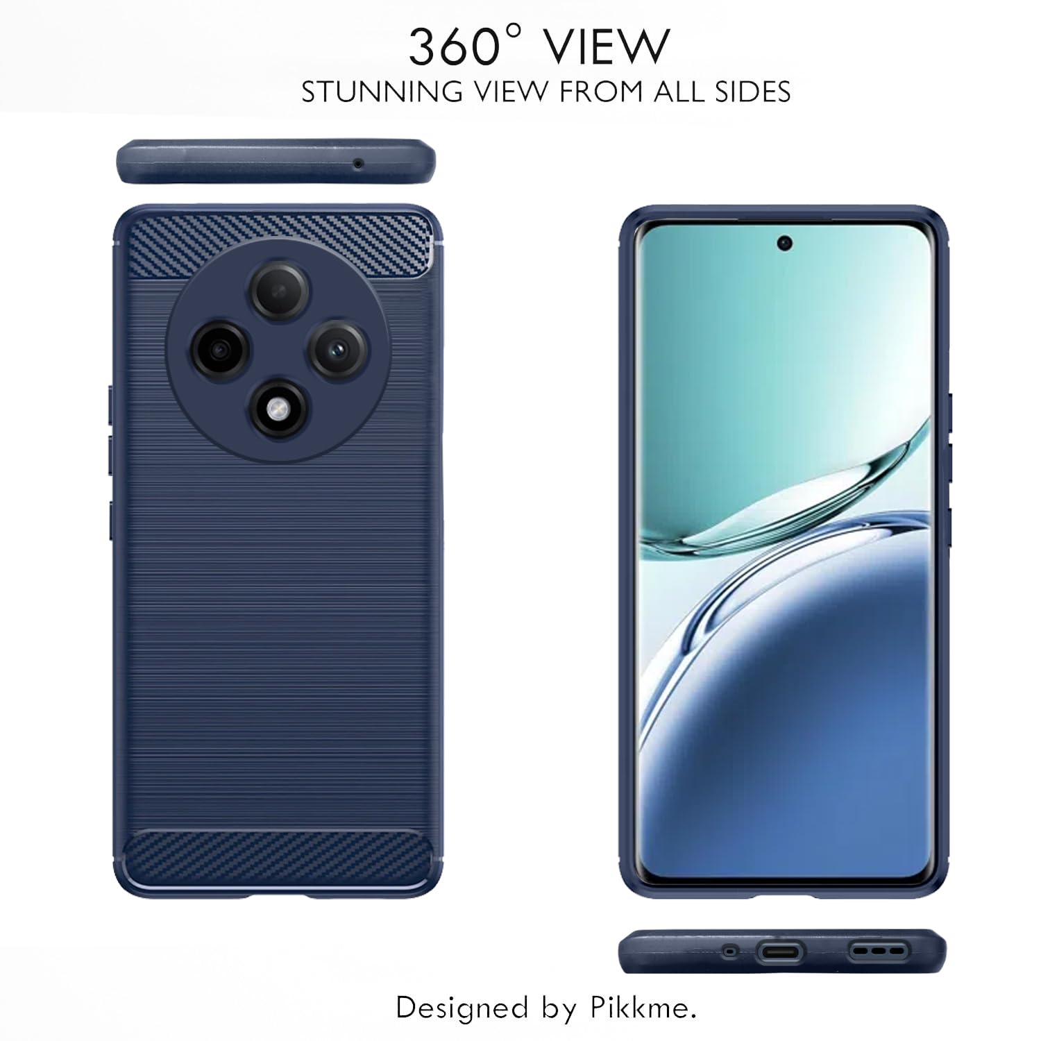 Pikkme Oppo F27 Pro Plus 5G blue mobile cover – photo 7