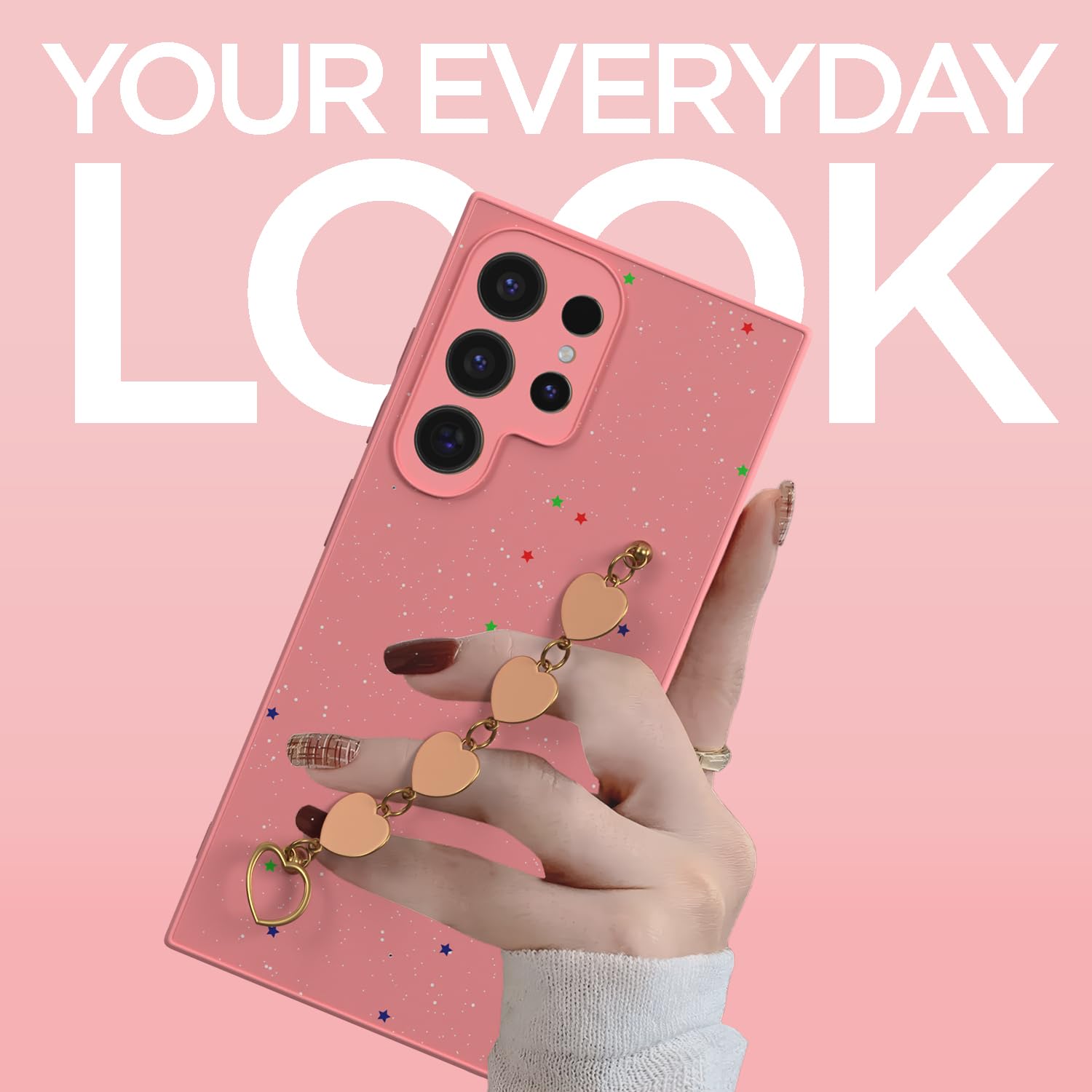 Pikkme pink Chain back cover for Samsung S24 Ultra 5G – photo 2