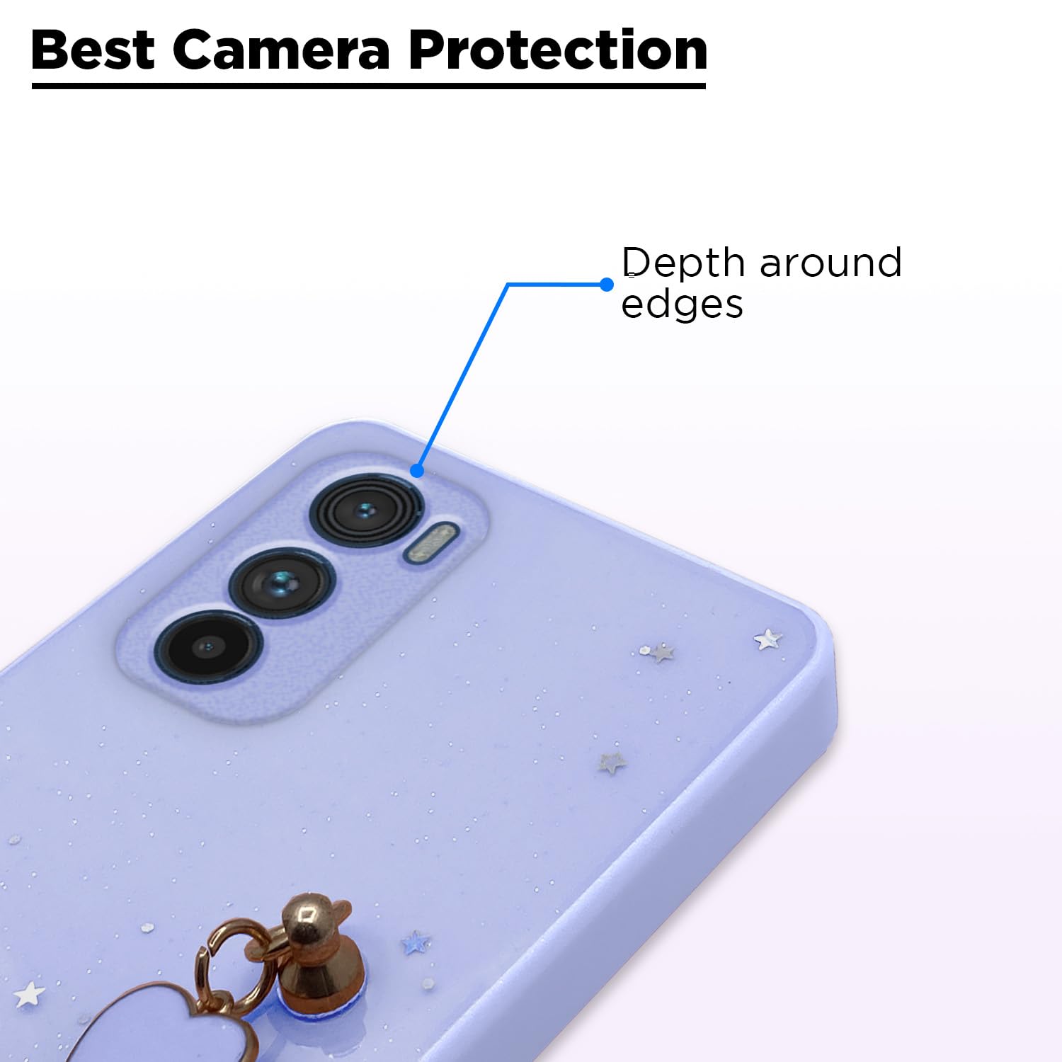 Pikkme purple Chain mobile back cover for Moto Edge 30 – photo 6