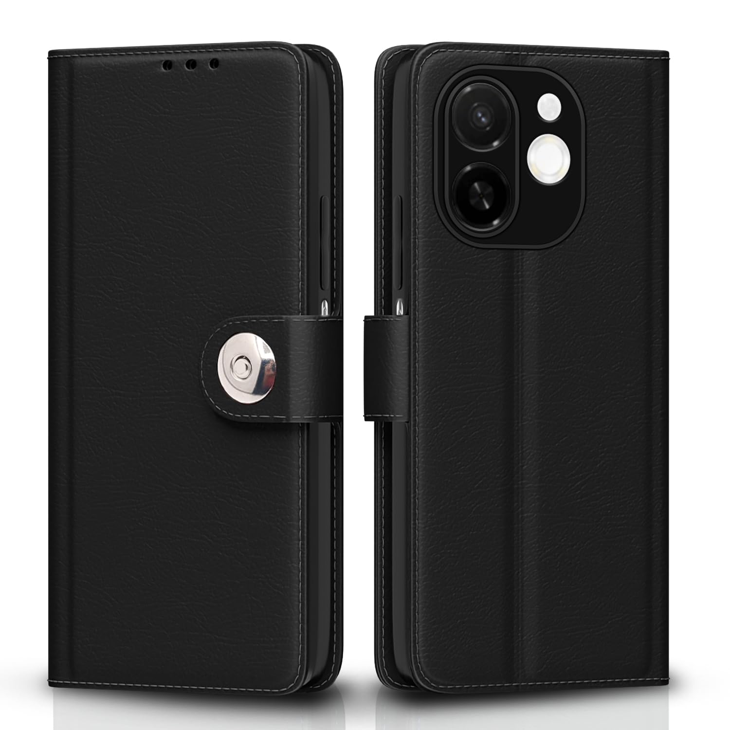 Black Button flip cover for Tecno Spark 30C 5G – Pikkme