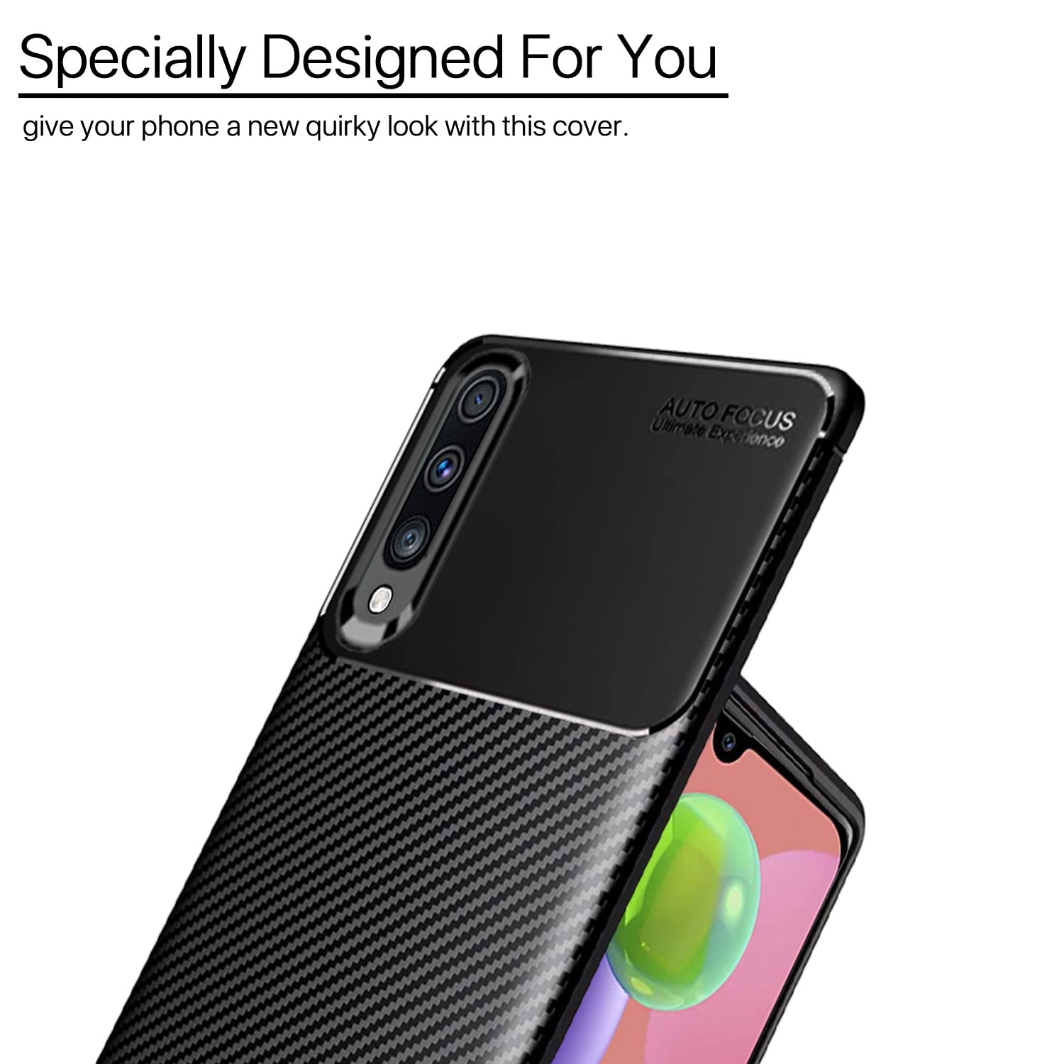 Pikkme black mobile back cover for Samsung A70/A70s – photo 6