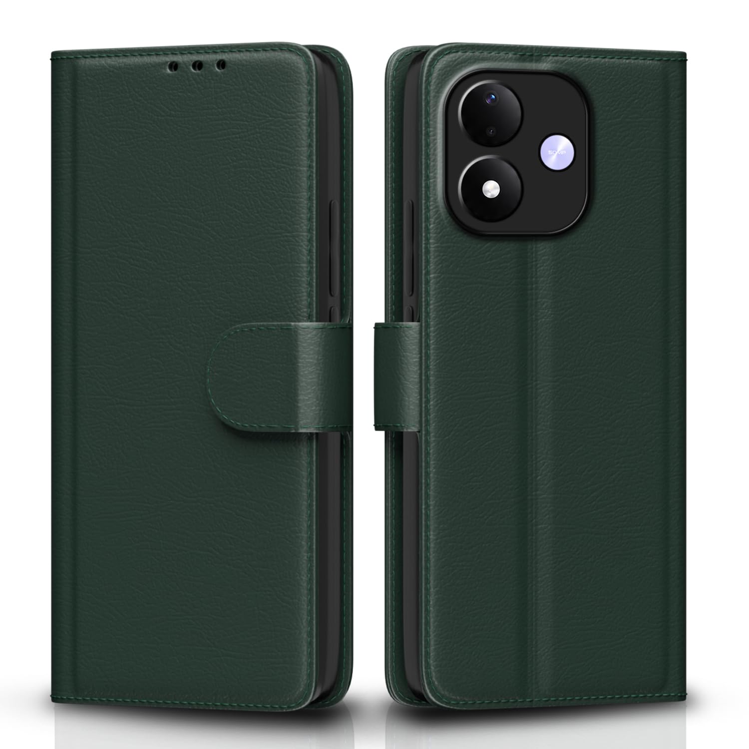 Redmi Note 17 5G flip case in green by Pikkme