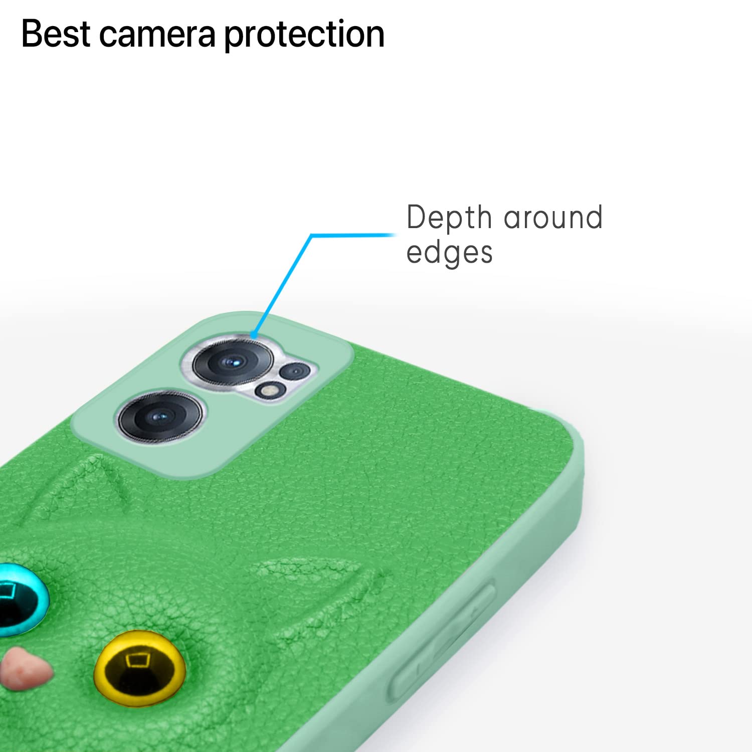 Pikkme OnePlus Nord CE 2 5G green mobile cover – photo 6