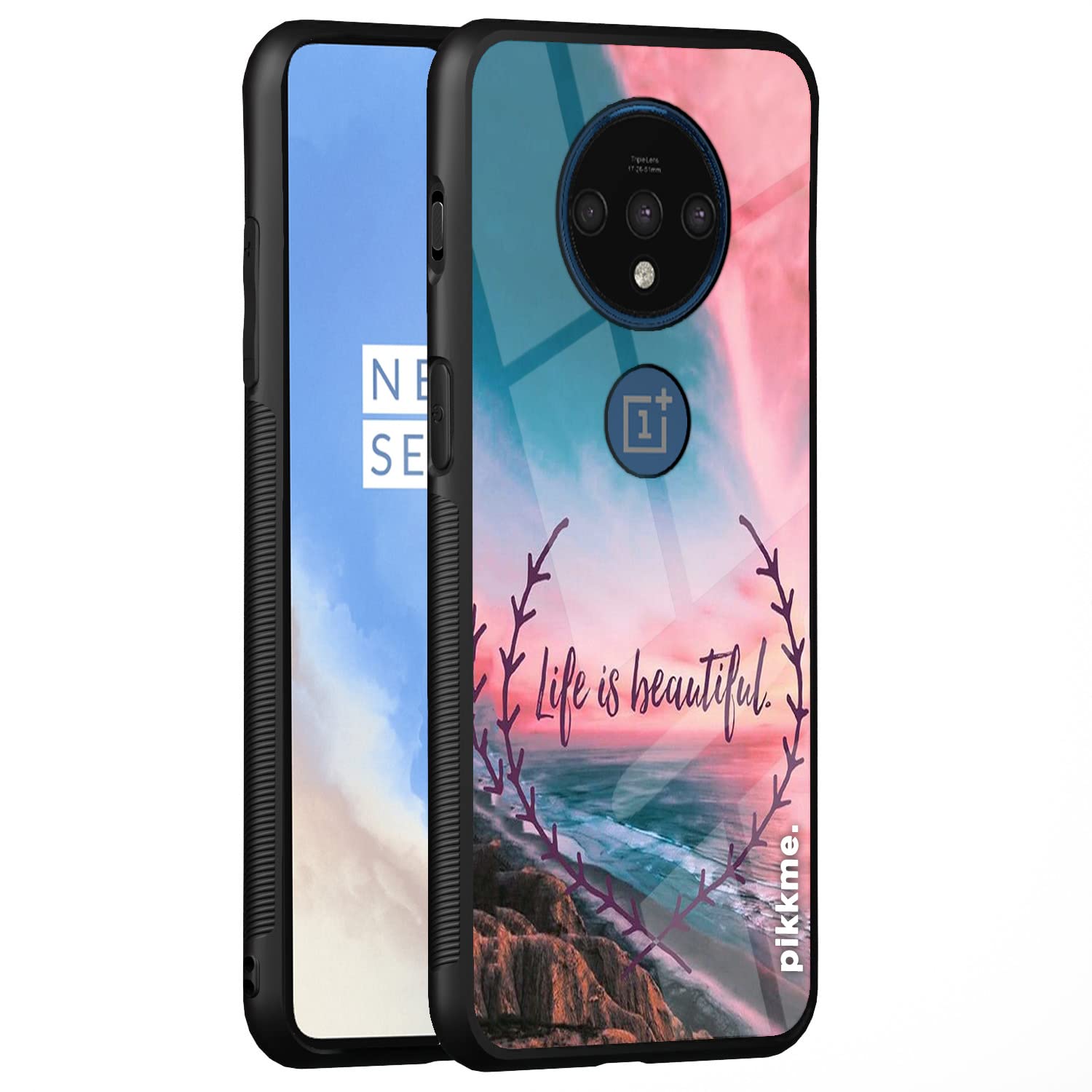 OnePlus 7T Hybrid mobile cover by Pikkme