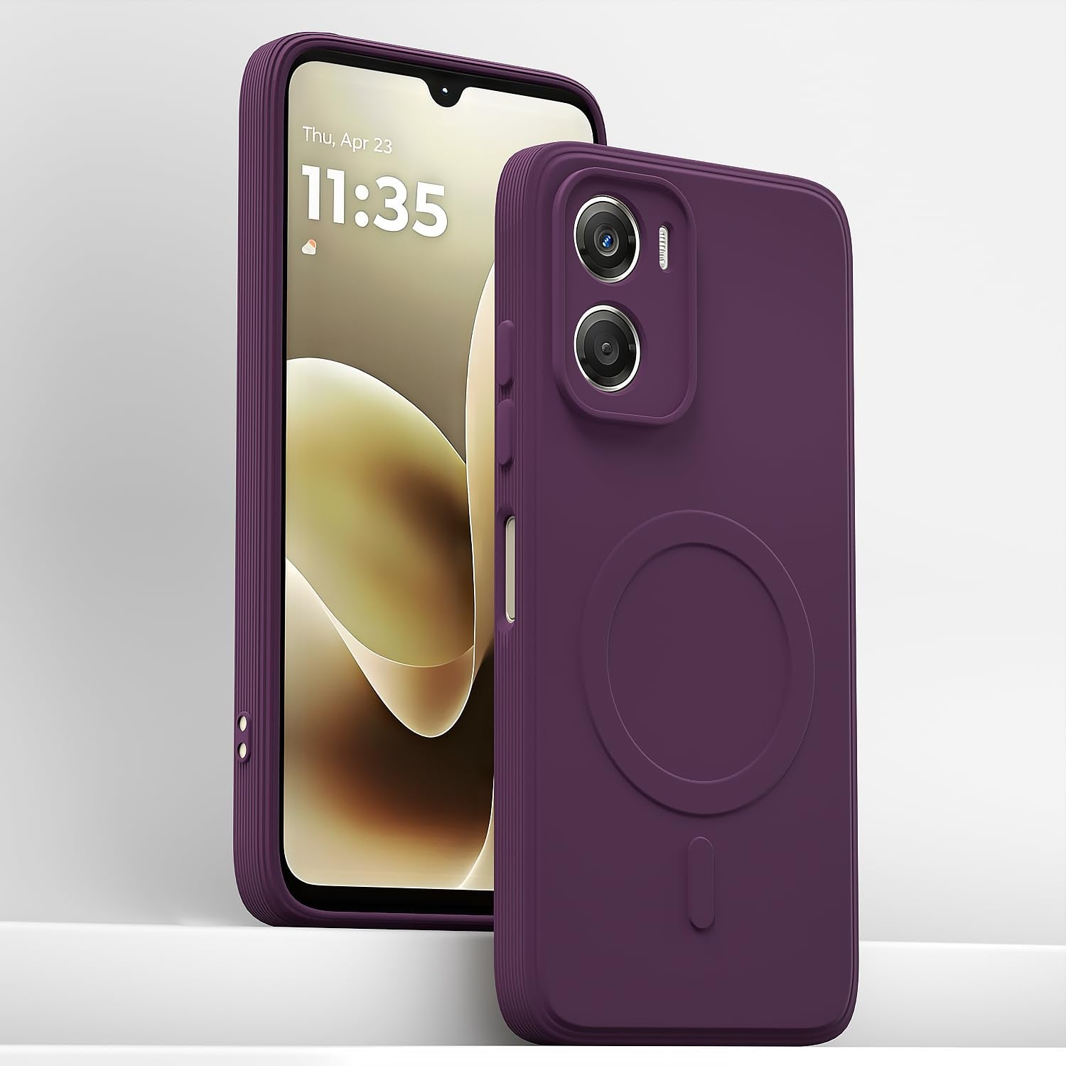 Purple MagSafe mobile cover for Moto G06 Power – Pikkme – photo 2