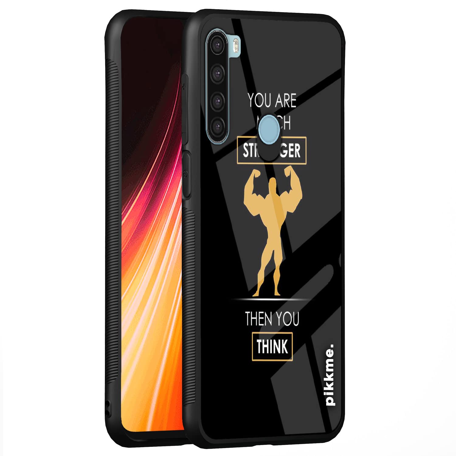 Pikkme Redmi Note 8 Hybrid back cover