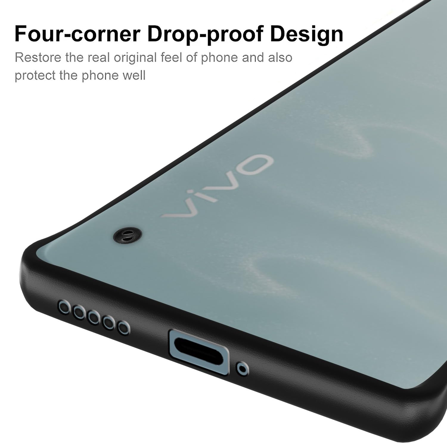 Pikkme black phone cover for Vivo V30/V30 Pro 5G – photo 3