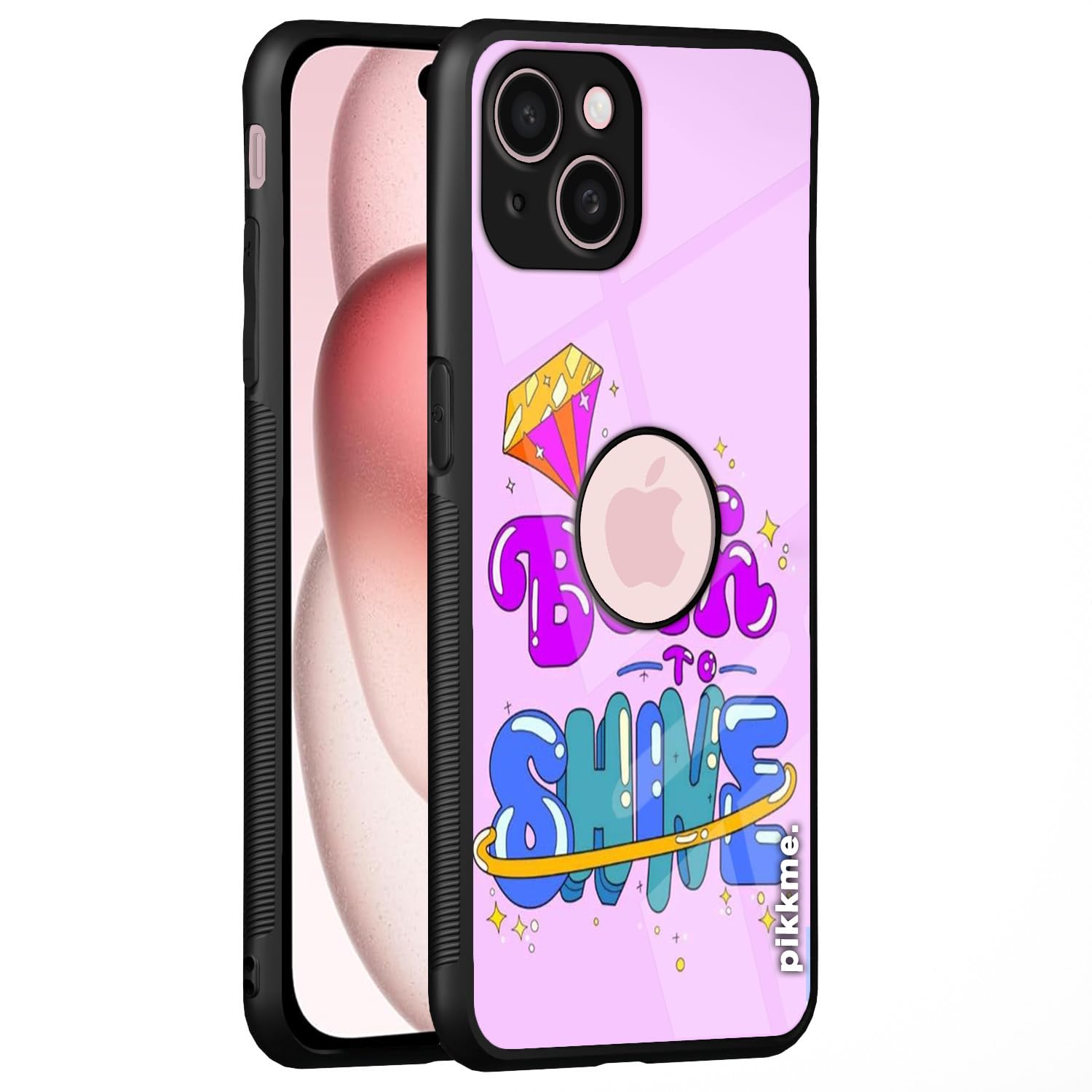 Pikkme iPhone 15 Hybrid mobile back cover